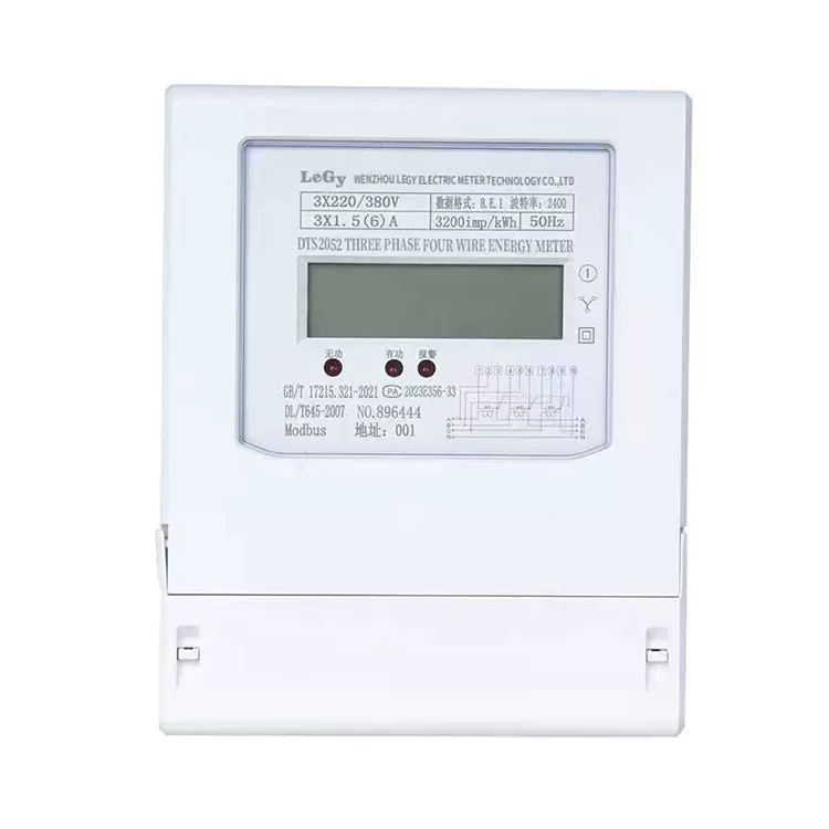 डायरेक्ट कनेक्टेड तीन चरण kWh ऊर्जा मीटर